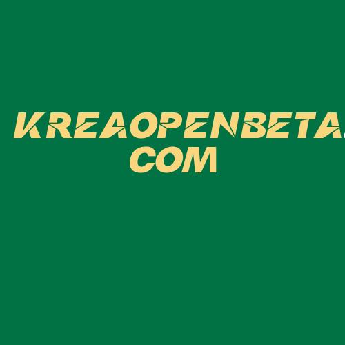 Logo da KREAOPENBETA